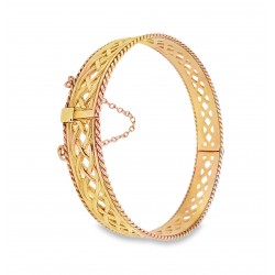 Pre Owned 9ct Celtic Bangle ZB497